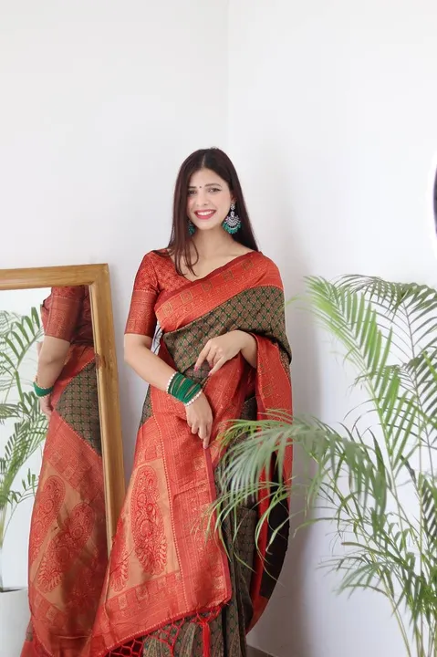 Banarasi Silk saree  uploaded by Ethnic24 on 6/6/2023