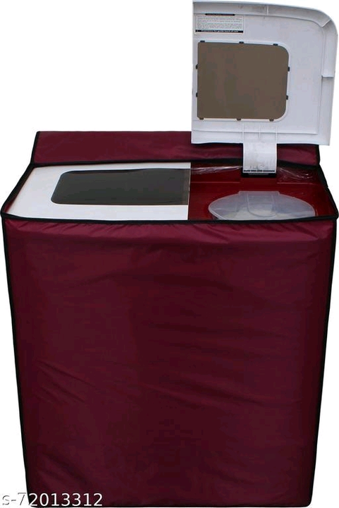 Post image Checkout this latest Washing Maching Cover_500-1000
Product Name: *Padmansh® PVC Waterproof Semi Washing Machine Cover for 6/6.2/6.5/7/7.2/7.5/8kg *
Material: PVC
Type: Washing Maching Cover
Pattern: Solid
Product Breadth: 30 Inch
Product Length: 20 Inch
Product Height: 32 Inch
Multipack: 1
Water Resistant Washing Machine Cover. Made using good quality PVC, this cover is durable with strong stitching. It helps protect as well as adds to your home decor and washing machine area.