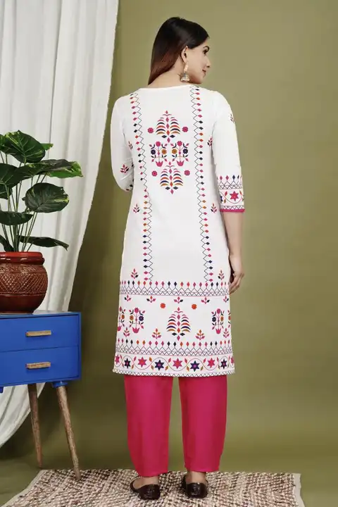 White embroidery laila suit uploaded by Shree shyam enterprises on 6/6/2023