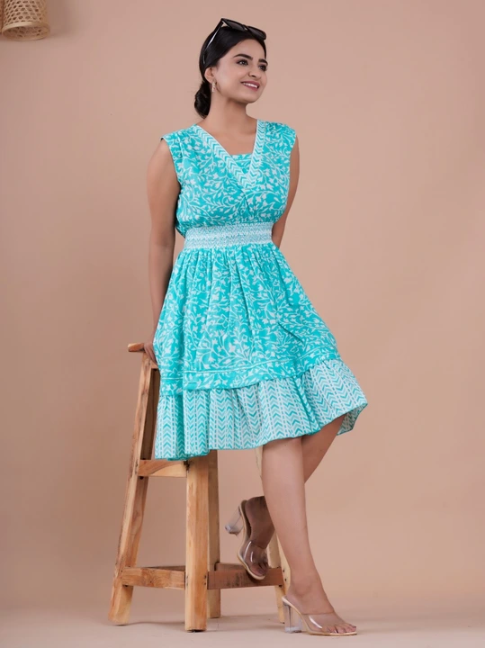 Midi dress  uploaded by Shree shyam enterprises on 6/6/2023