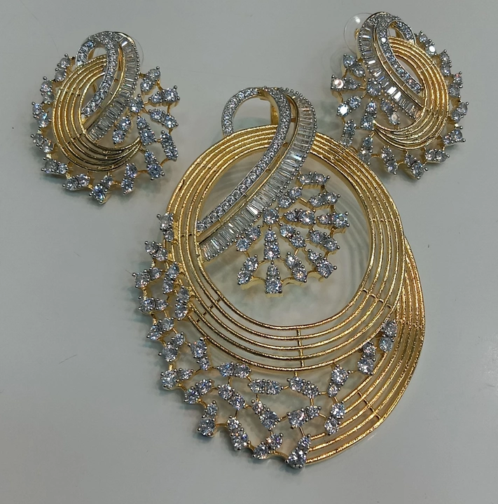 Pendent set uploaded by Bharsha jewellery  on 6/6/2023