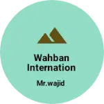 Business logo of WAHBAN INTERNATIONAL
