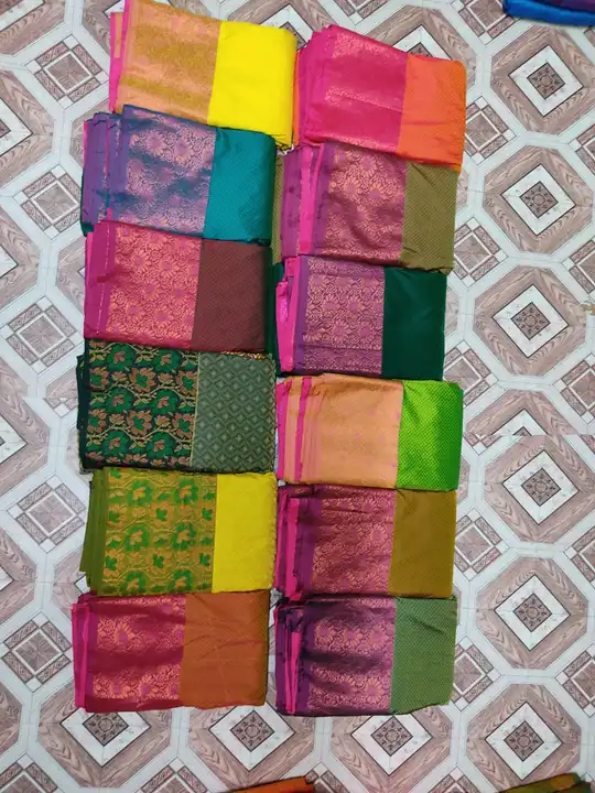 Semi silk sarees uploaded by business on 6/6/2023