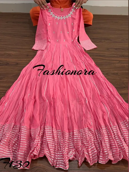 Cotton crush Gown uploaded by MJ Fashion on 6/6/2023
