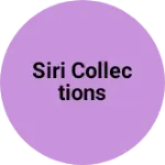 Business logo of Siri collections