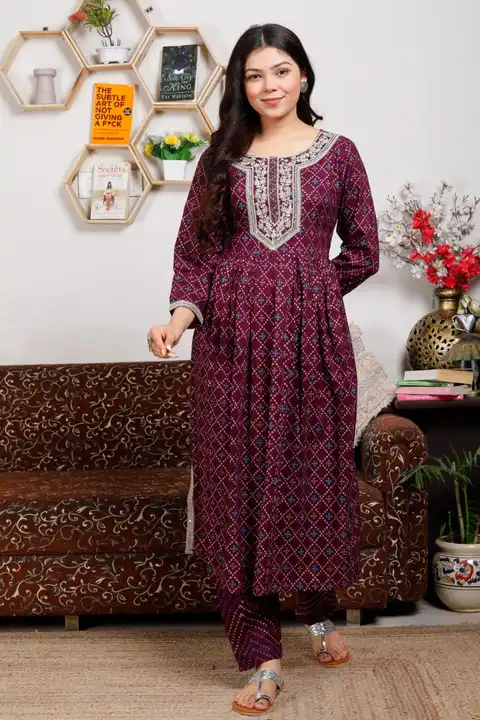 M to XXL, Rayon 14kg*
⭐ Product: *Kurti + Pant + Dupatta*
⭐Work:  *Heavy sequence Dori Embroidery wi uploaded by Online Ladies Dresses on 6/6/2023