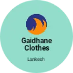 Business logo of Gaidhane clothes wear