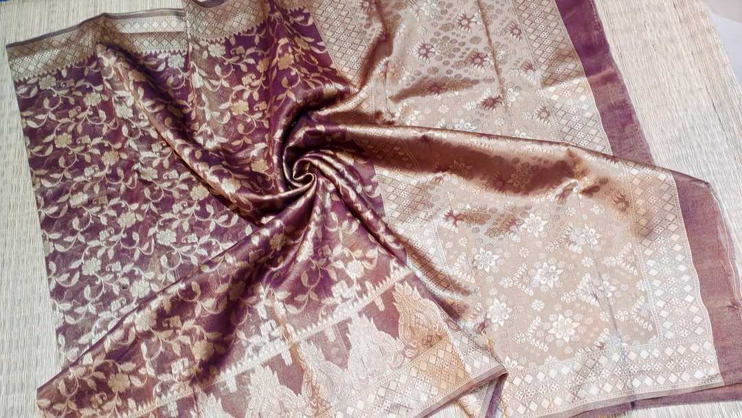 Tissue soft weaving  uploaded by Riddhi Siddhi Sarees (Samriddhi) on 5/30/2024