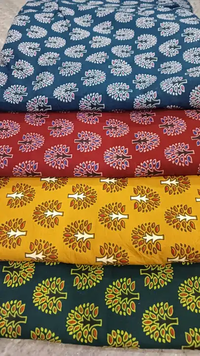 Azrakh pure cotton fabrics  uploaded by Isha Fabrex on 6/6/2023