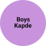 Business logo of Boys kapde