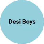 Business logo of Desi Boys