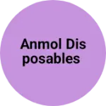 Business logo of Anmol Disposables