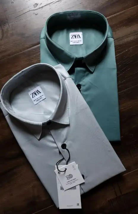 Satin cotton shirts uploaded by Paras collection on 6/7/2023