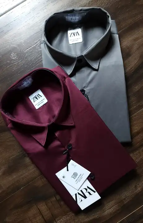 Satin cotton shirts uploaded by Paras collection on 6/7/2023