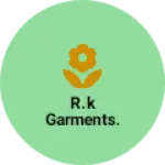 Business logo of P.k  garments.