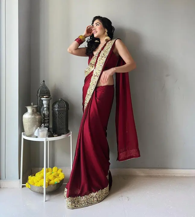  *Saree :- Heavy Rangoli Silk With Beautiful Embroidery Zari + Coding + Sequence Work On Lace Border uploaded by NIVA CREATION on 6/7/2023