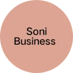 Business logo of Soni business