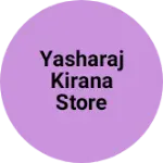 Business logo of yasharaj kirana store