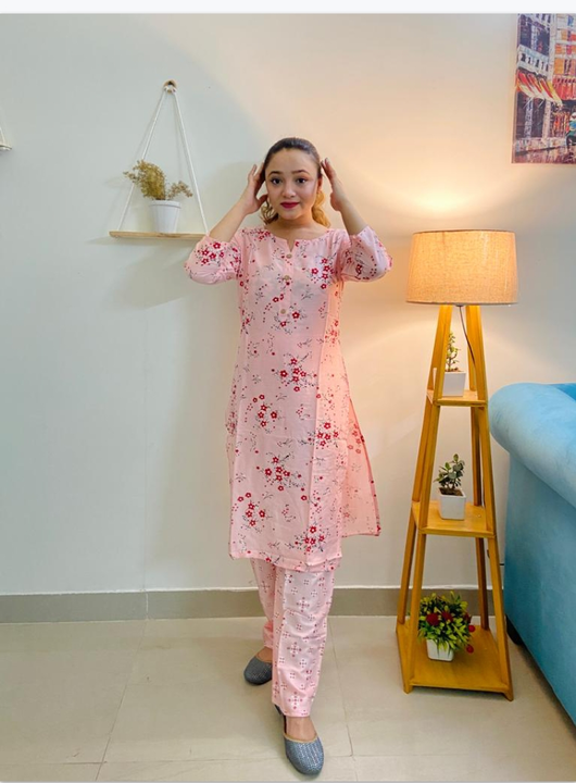 Kurti with pants  uploaded by business on 6/7/2023