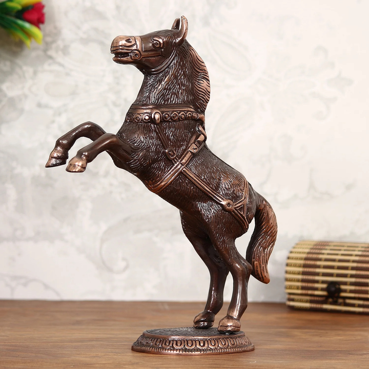 🐎🐴SKU = HRAAH508BR
Decorative Jumping Horse Figurine Antique Showpiece
 uploaded by Home decor on 6/7/2023