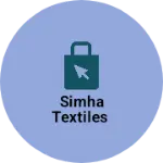 Business logo of Simha textiles
