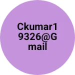 Business logo of ckumar19326@gmail.com
