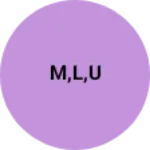 Business logo of M,l,u