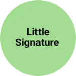 Business logo of Little signature