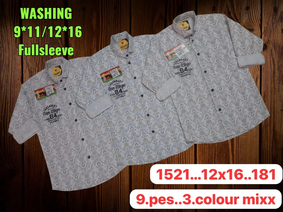Kids shirt size 12x16 uploaded by Aap ki dukan on 6/7/2023