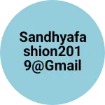 Business logo of Sandhyafashion2019@gmail.com