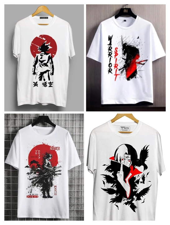 Anime tshirt  uploaded by S.S garment on 6/7/2023