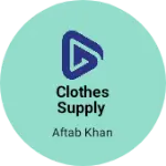Business logo of Clothes supply