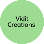 Business logo of Vidit creations