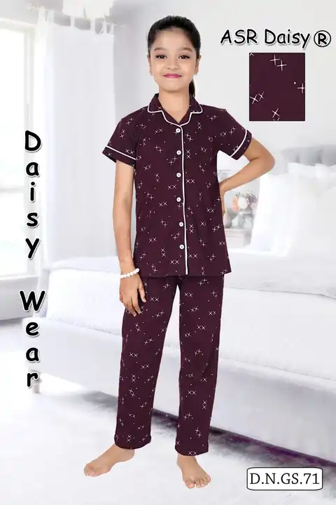 Post image ***NEW ARRIVALS***

Daisy Wear is a night suit clothing brand that offers night suits made of Hosiery Cotton.

 Hosiery cotton has several benefits. It is a soft, comfortable, and skin-friendly material that is suitable for use in clothing items.


Daisy Wear’s night suits are available in different colors and sizes.

Size
04.     4 to 5 yr
06.     6 to 7 yr
08.     8 to 9 yr
10.     10 to 11 yr
12.     12 to 13 yr 
14.     14 to 15 yr