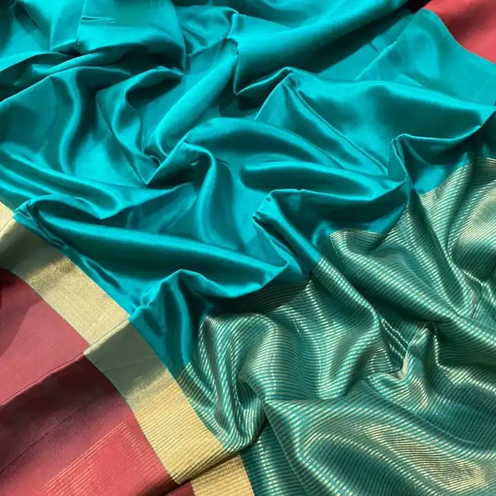 Chanderi silk saree uploaded by business on 6/7/2023