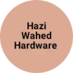 Business logo of Hazi wahed hardware