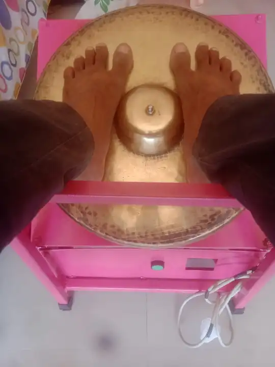 Kansya thali foot massager  uploaded by All in one fashion on 6/7/2023