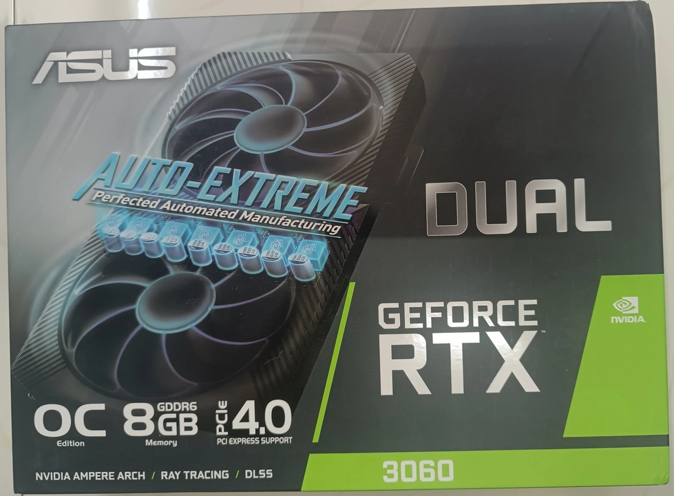 Asus RTX 3060 OC graphics card  uploaded by Shree Guruganesh Computers on 6/7/2023