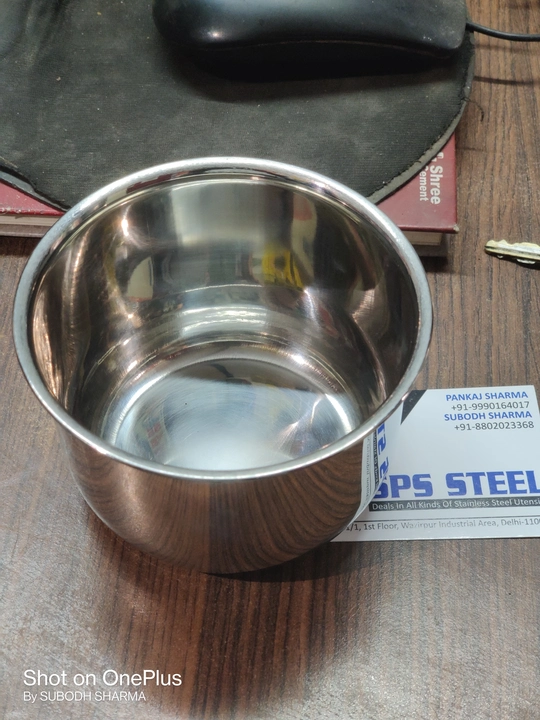 We are manufacturer of mixer jar with high class steel with best polish in best rates and different  uploaded by business on 6/7/2023