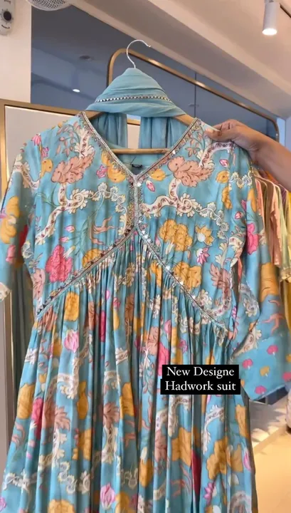 Product Code :- *KD-1296*

             🎗Description 🎗
Looking for this same colour beautiful Desi uploaded by A2z collection on 6/7/2023