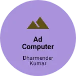 Business logo of Ad Computer &Electricals