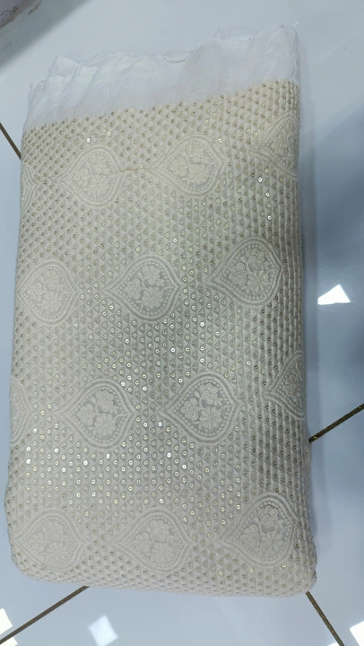 Lukhnowi embroidery fabric  uploaded by business on 6/7/2023