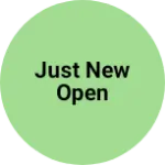Business logo of Just new open