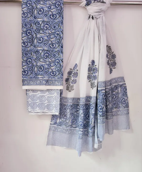 Cotton suit set  uploaded by Bagru Hand Block Print Jaipur on 6/7/2023