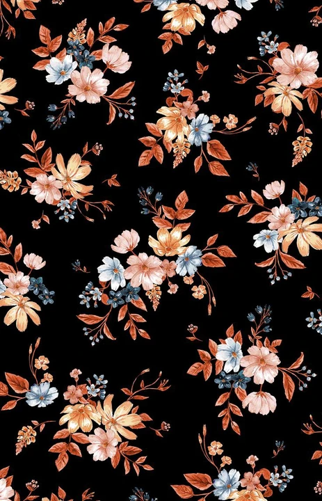 Japan Satin Fabric Digital Printed  uploaded by Shree Shyam Sarees on 6/7/2023