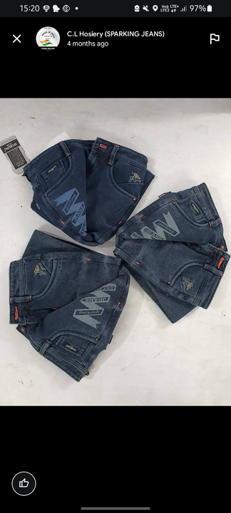 Men's jeans uploaded by Frainds mens wear on 6/7/2023