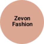 Business logo of Zevon fashion based out of Ahmedabad