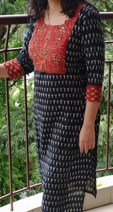 Digital print kurti in cotton fabric  uploaded by G V CREATION on 6/7/2023