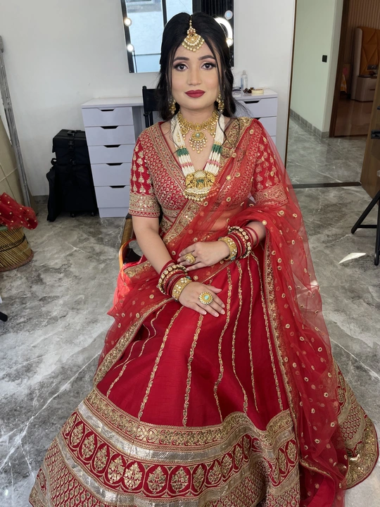 Bridal lehenga  uploaded by Tek Chand Arjit Goel on 6/7/2023