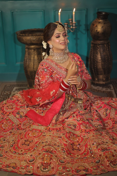 Bridal lehenga  uploaded by business on 6/7/2023